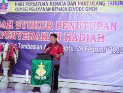 Kadis Liow Wakili Gubernur Hadiri Penutupan HPR di GMIM Kalvari Desa Tombasian Atas