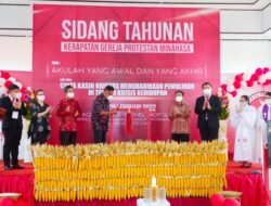 Gubernur Olly Minta Disidang Tahunan KGPM, Jemaat Harus Jadi Pelopor Divaksin