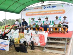 Pupuk Kaltim Dukung Ketahanan Pangan, Tingkatkan Produktivitas Petani