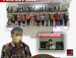 Sekprov Kawatu Buka Rakor Integrasi Data