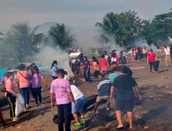 Bersama Jemaat,WKI Wilayah MaMa Lakukan Bersih Pantai LOS Malalayang