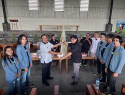 Wawali Tomohon Lumentut Lepas Posko 11 KKT Terpadu Angkatan 130 Unsrat