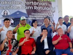 Bagian Dari Pengabdian Masyarakat Faperta Unsrat Gaungkan Semangat Mari Jo Bakobong di Minahasa Utara