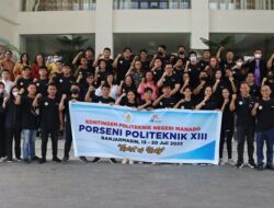 Tim Porseni dan IISMAVO Dilepas Direktur Politeknik Negeri Manado