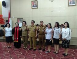 Praseno Titipkan Pesan Gubernur Kepada Dua Kepsek dan Pejabat Pengawas Baru Dilantik