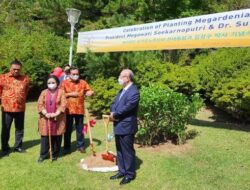Didampingi OD, Megawati Dorong Masyarakat Cinta Lingkungan dan Jaga Tumbuhan di Dunia