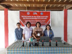 Koapaha Bersama Tim Gelar PKM Ibu-ibu Kelurahan Pandu Kecamatan Mapanget Tentang Pengolahan Air Kelapa Jadi Kecap