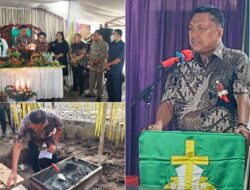 Gubernur Olly Bantu Pembangunan Gereja dan Pastori GMIM El-Roi Dimembe