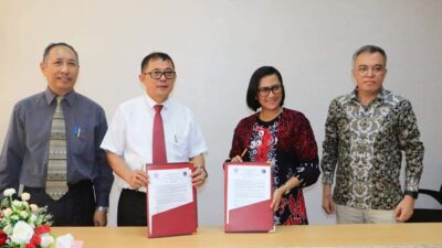 Adendum Nota Kesepahaman, Rektor Sompie Terima Kunjungan Rombongan UKSW Salatiga