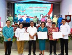 Peringatan HKG PKK Ke-51,Wali Kota Mantiri Apresiasi PKK Kota Bitung