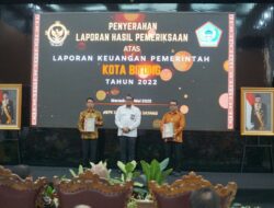 Bukti Kerja Malendong, Pemkot Bitung Raih WTP ke-12 Kali Berturut-Turut