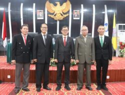 Lantik Pimpinan Senat, Rektor Berty Minta Jalankan Tugas dan Tanggungjawab Sesuai Aturan