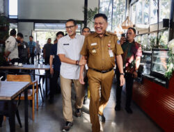 Gubernur Olly dan Menteri Sandiaga Uno Bincang Pagi Pengembangan Pariwisata Sulut