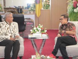 Rektor Berty dan Cucu Dr GSSJ Ratulangi Bahas Peluang Kerjasama Merdeka Belajar