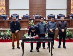 Ranperda APBD-P Disetujui DPRD, Gubernur Olly Ajak Dewan Awasi Pembangunan Demi Kemakmuran Rakyat