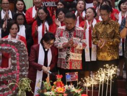 Hadiri Pengucapan Syukur di GMIM Eben Haezer Winangun, Gubernur Olly Minta Jaga Persaudaraan