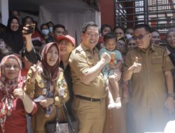 Hadiri Gerakan Pangan Murah, Wagub Kandouw Disambut Antusias Masyarakat Kota  Bitung