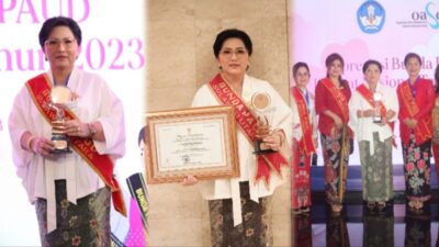 Bunda Rita Terima Penghargaan Apresiasi Bunda PAUD Tingkat Nasional 2023 Oleh Kemendikbud Ristek