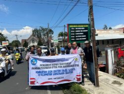 Jurusan Pariwisata dan Teknik Mesin Polimdo Lakukan Pembuatan Sign System Onyek Wisata Kecamatan Langowan Selatan