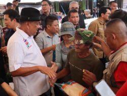 Gubernur Olly Pantau Gerakan Pangan Murah di TKB Manado