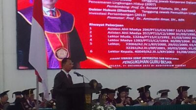 Dikukuhkan Guru Besar, Maramis Beber Problematika Hukum Perkawinan Beda Agama dan Realitas Praktek