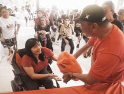 Rio Dondokambey Tatap Muka dengan Penyandang Disabilitas di Minsel