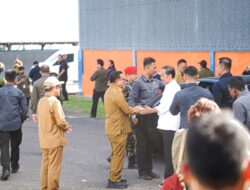 Tiba di Bitung, Rombongan Presiden RI Joko Widodo Disambut Wali Kota Maurits Mantiri