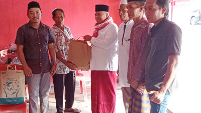 Kunjungi Loyalis PDI Perjuangan, Amin Lasena Berbagi Berkah Jelang Ramadhan