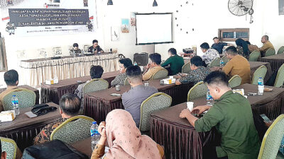 Mantapkan Pengelolaan Keuangan Lembaga Adhoc, Bawaslu Bolmut Bekali Panwascam Se-Kabupaten Dengan Pelatihan