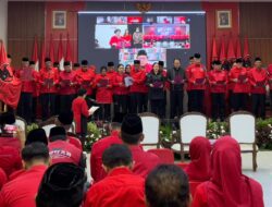 Megawati Lantik Susunan Pengurus DPP PDIP,  Olly Dondokambey  Tetap Bendahara