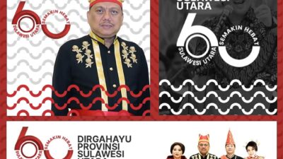 Resmi Diluncurkan, Ini Makna Logo HUT ke-60 Provinsi Sulawesi Utara