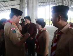 Hadiri Apel Besar Hari Pramuka ke-63 Tahun 2024 se-Sulut, Wagub  Kandouw: Eksistensi Telah Diperlihatkan ke Generasi Muda