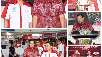 Di Job Fair Unsrat 2024, Kandouw Minta Pencarian Pekerjaan Dimulai Awal Perkuliahan