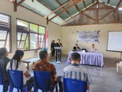 Lahinda Buka Sosialisasi Pengawasan Bawaslu Sangihe di Perbatasan Indonesia-Filipina