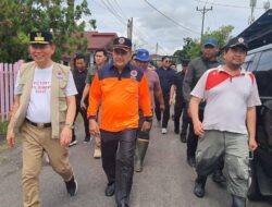 Dipimpin Wagub Victor, Pemprov Sulut Serahkan Bantuan dan Kunjungi Lokasi Pengungsian Warga