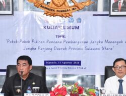 Jadi Pembicara di Kuliah Umum di Unsrat, Gubernur Yulius Tekankan Pentingnya Kolaborasi Pemerintah dan Dunia Pendidikan