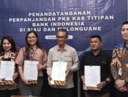 Bank Indonesia Jalin Sinergi Pengelolaan Kas Titipan BSG Cabang Sitaro dan Melonguane