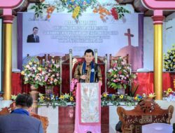 Wagub Victor Ajak Jemaat GMAHK Buha Berperan Aktif Semua Bidang Pelayanan