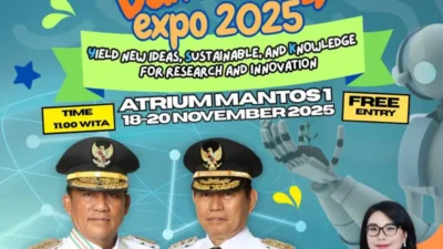 Lusa, 25 Inovator Siap Perlihatkan Karyanya di Iven Sulut Riset dan Inovasi Expo 2025