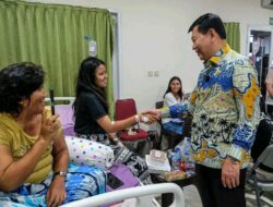 Wagub Mailangkay Langsung Kunjungi Puluan Pelajar Diduga Kena Keracunan MBG