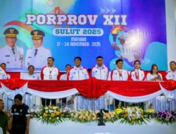 Buka Porprov XII, Gubernur Yulius Minta Bupati/Wali Kota Sepakat Perbaiki dan Tambah Sarana Olahraga di Daerahnya
