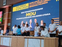 Tingkatkan SDM, 15 SMK dan 1 SMA di Sulut Lakukan MOu Bersama Politeknik Negeri Manado