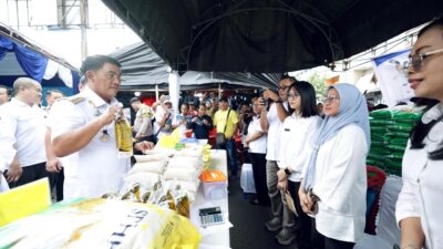 Jaga Stabilitas Harga, Gubernur Yulius Pimpin GPM di Bitung Guna Kendalikan Inflasi