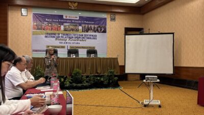 Jurusan Teknik Sipil Polimdo Kolaborasi Balai Jasa Konstruksi Wilayah VI Gelar Pelatihan TOT dan Sertifikasi Instruktur Bidang Konstruksi