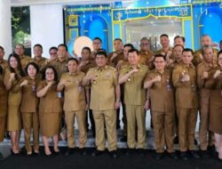 Apel Perdana Pasca Libur, Gubernur Yulius ; Pemprov Siap Berlakukan WFH