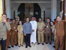 Dampingi Wapres Gibran Kunjungan di Minahasa, Gubernur Yulius Selvanus Pastikan Percepatan Penanganan Pasca-Gempa Sulut