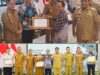 Didepan Gubernur Dan Walikota Bitung, Dirut Perumda Air Minum Alfred Salindeho Terima Penghargaan Dari BPKP Perwakilan Sulut 