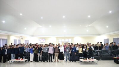 Peringati Work Book Day 2026, Perpustakaan Wale Sitaro BI Gandeng Genbi Gelar Bedah Buku MANGUNi Volume 5 di Unsrat