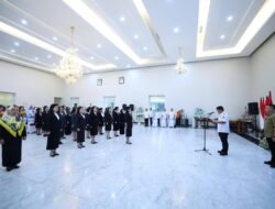 Lantik Pengurus BKOW dan Pengukuhan LPPD, Gubernur Yulius Minta Seluruh Pengutus Diminta Bekerja Aktif dan Terukur