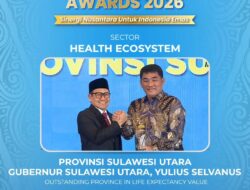 Diserahkan Mendagri, Gubernur Yulius Terima Penghargaan Ajang National Governance Awards 2026